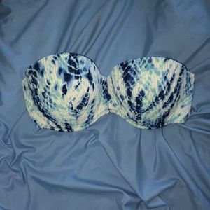NWOT Victoria Secret Strapless Bathing Suit
